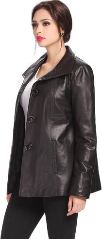 BGSD Women Evelyn Lambskin Leather Jacket (Also available in Plus Size & Petite) in Saudi Arabia