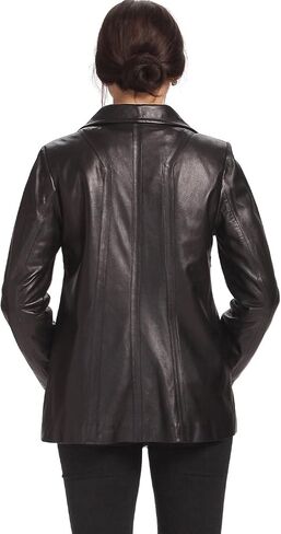 BGSD Women Evelyn Lambskin Leather Jacket (Also available in Plus Size & Petite) in Saudi Arabia