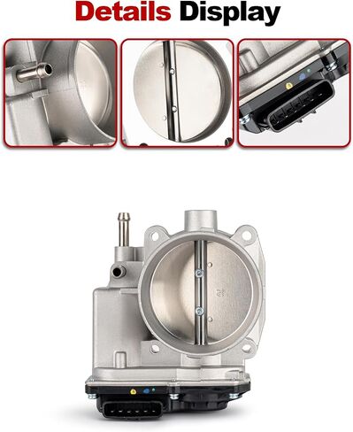 Electronic Throttle Body Compatible with 2004-2021 Toyota Tundra, 2004-2022 Sequoia, 2004-2009 4Runner, 2004-2021 Lexus GX470 LX470 LX570, 4.7L 5.7L, GAS FLEX, Replace S20197 in Saudi Arabia