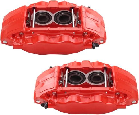 TRQ Performance Front Performance Brake Caliper Set Compatible with 04-05 Subaru Impreza in Saudi Arabia