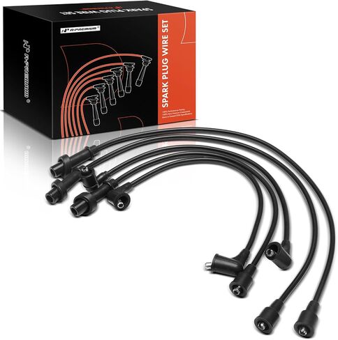 A-Premium 5PCS Spark Plug Wires Compatible with Chevrolet Metro 1998-2000 & Geo Metro 1989-1997 & Pontiac Firefly 1989-1991 1994-1999, 1.0L in Saudi Arabia
