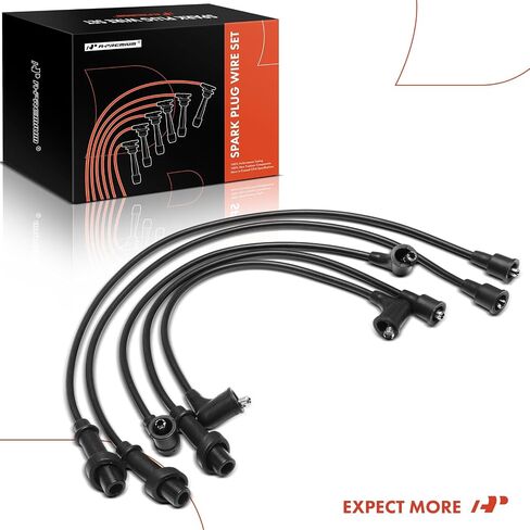 A-Premium 5PCS Spark Plug Wires Compatible with Chevrolet Metro 1998-2000 & Geo Metro 1989-1997 & Pontiac Firefly 1989-1991 1994-1999, 1.0L in Saudi Arabia