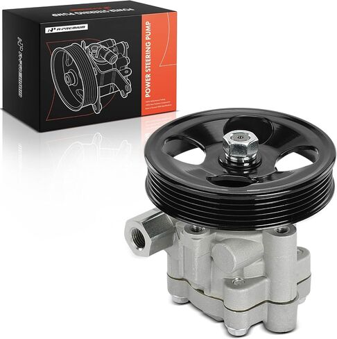 A-Premium Power Steering Pump, with 5-Groove Pulley, Compatible with Subaru Impreza 1997-1998, Legacy 1997-1999 in Saudi Arabia