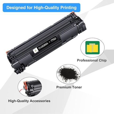 صورة حقيقية متوافقة مع خرطوشة الحبر المتوافقة مع HP 80x CF280X 80A CF280A لـ HP PRO 400 M401A M401D M401N M401DNE MFP M425DN عائد مرتفع (أسود ، 2 حزمة) in Kuwait