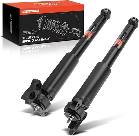 A-Premium Rear Shock Absorber Compatible with GMC Acadia 2017-2018 & Cadillac XT5 2017-2018/2019, without Damping Control, 2-PC Set in Saudi Arabia