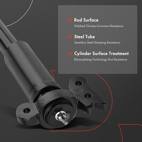 A-Premium Rear Shock Absorber Compatible with GMC Acadia 2017-2018 & Cadillac XT5 2017-2018/2019, without Damping Control, 2-PC Set in Saudi Arabia