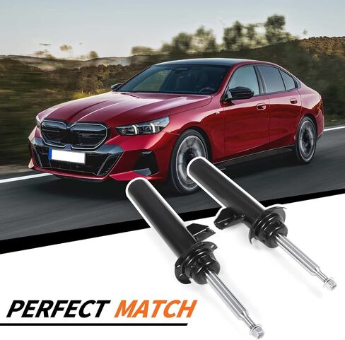 2 قطعة دعامة امتصاص الصدمات الأمامية متوافقة مع E60 E61 525xi 528xi 530xi 535i xDrive 2006-2010 طقم تعليق 31316786519 31306772221 in Saudi Arabia