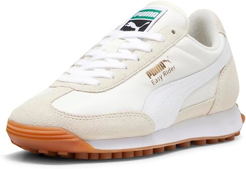 PUMA Easy Rider Vintage - مدرسة الصف للبنين (ذهبي/أبيض/ثلج جبال الألب) in Saudi Arabia