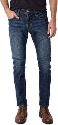 Men's Slim Fit Jeans Stretch Relaxed Fit Fashion Denim Pants in Saudi Arabia