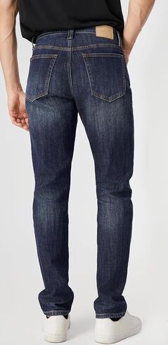 Men's Slim Fit Jeans Stretch Relaxed Fit Fashion Denim Pants in Saudi Arabia