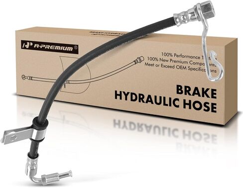A-Premium Rear Driver Brake Hydraulic Hose Compatible with Select Ford Models - F53 2008-2009 2011-2019, F59 2015-2019 - Replace# 8U9Z2268A in Saudi Arabia