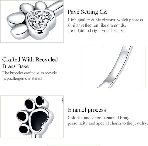 WOSTU Adjustable Animal Ring for Women Open Silver Dog Paw Fox Chameleon Dragon Snake Leaf Eye Stackable Dainty Ring Hypoallergenic Daily Wear Fashion Jewelry in Kuwait