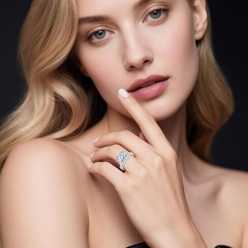 خاتم الجرة للرماد من الفضة الاسترليني Claddagh/Lotus Ring Cremation Jewelry هدايا مقاس 7 للنساء in Kuwait