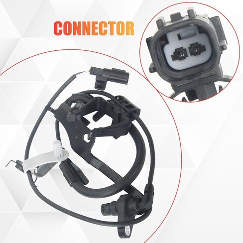 ALS2540 Front Left ABS Wheel Speed Sensor Compatible with Highlander 2008-2018 2.7L L4 3.5L V6 RX350 2010-2015 RX450h 2010-2012 2015 3.5L V6 in Saudi Arabia