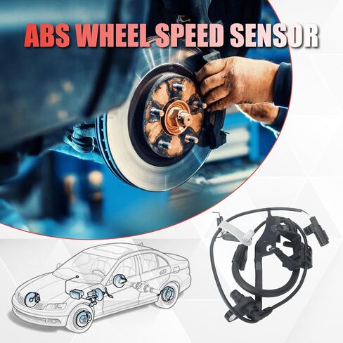 ALS2540 Front Left ABS Wheel Speed Sensor Compatible with Highlander 2008-2018 2.7L L4 3.5L V6 RX350 2010-2015 RX450h 2010-2012 2015 3.5L V6 in Saudi Arabia