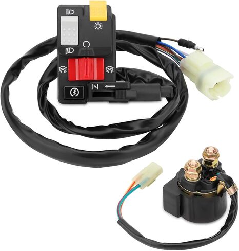 M MATI Handlebar & Starter Relay Switch for Honda Foreman 400 450-S TRX400FW TRX450FM 1995-2004 Manul Shift 35020-HM7-A00 35850-HM7-000 35850-HN0-67135020-HM7-A00 35850-HM7-000 35850-HN0-671 in Saudi Arabia