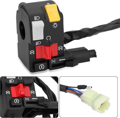M MATI Handlebar & Starter Relay Switch for Honda Foreman 400 450-S TRX400FW TRX450FM 1995-2004 Manul Shift 35020-HM7-A00 35850-HM7-000 35850-HN0-67135020-HM7-A00 35850-HM7-000 35850-HN0-671 in Saudi Arabia