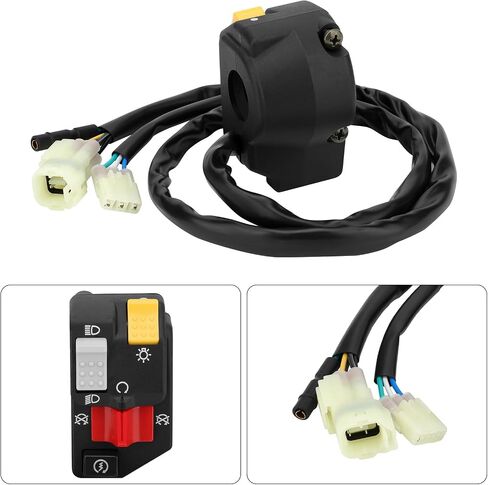 M MATI Handlebar Key Starter Relay Switch Kit for Honda TRX250EX 250EX Sportrax 250 2006-2007 35200-HN6-A31 35100-HN6-A30 35850-HM8-A41 in Saudi Arabia