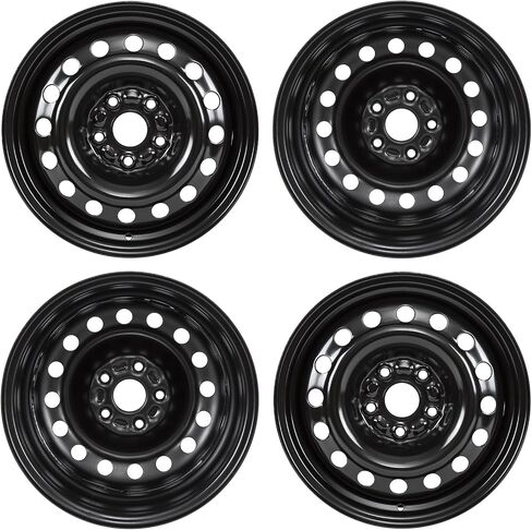 New 16 Inch 16 X 6.5 Inch Steel Wheels Rim for Toyota Camry 2018-2024, Direct Replacement Rim, Black (1) in Saudi Arabia