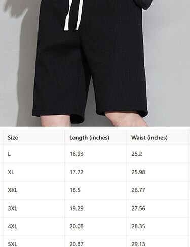 Mens Cotton Sweat Shorts - Drawstring Casual Workout Shorts in Saudi Arabia