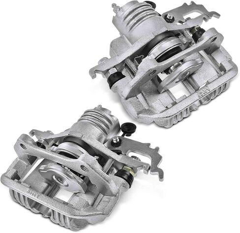 A-Premium Disc Brake Caliper Assembly with Bracket Compatible with Select Chevrolet and Pontiac Models - Camaro & Firebird, 1988 1989 1990 1991 1992 - Rear Driver and Pasenger Side, 2-PC Set in Saudi Arabia