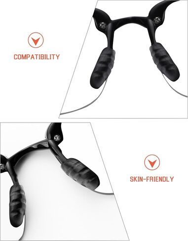 Bwake Replacement Nose Pieces Pads for Maui Jim Ho'okipa and Martini Sport Sunglasses in Saudi Arabia