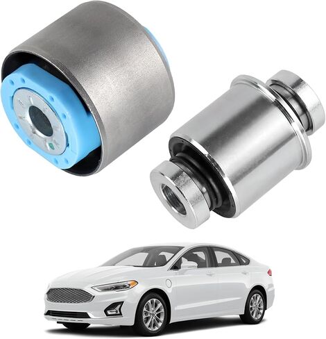 FR3C3C270AA 2 قطعة طقم جلبة أذرع التحكم في المحور الخلفي متوافق مع 2013-2020 Ford Fusion Mondeo MK5 Edge Taurus Mustang يستبدل 2497502 DG935K653AA GS7C5K651CC in Saudi Arabia