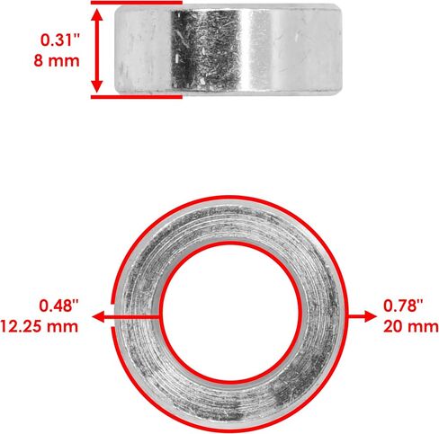 Caltric 52142-HP5-600 52145-HP5-600 52143-HP5-600 52144-HP5-600 Swing Arm Bushing Kit Compatible with Honda Rancher 420 TRX420 2x4 4x4 2007-2013 in Saudi Arabia