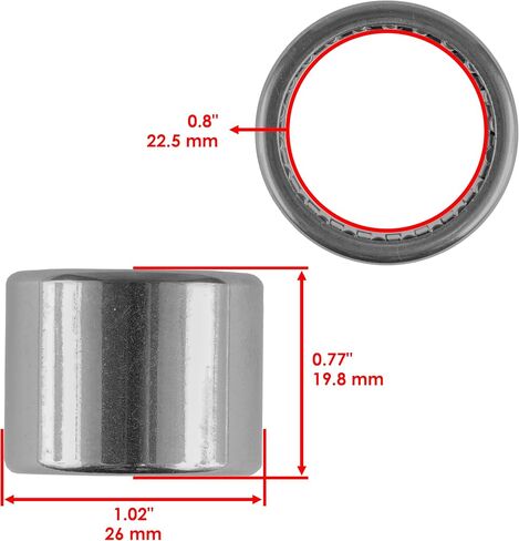 Caltric 52142-HP5-600 52145-HP5-600 52143-HP5-600 52144-HP5-600 Swing Arm Bushing Kit Compatible with Honda Rancher 420 TRX420 2x4 4x4 2007-2013 in Saudi Arabia