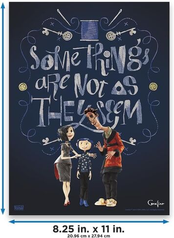 Trends International Coraline Poster Book Poster Book in Saudi Arabia