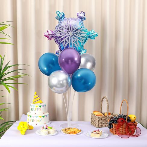 4 Sets Strawberry Party Balloons Stand Kit with Strawberry Foil Balloons Sweet Strawberry 1st Party Balloon Centerpiece for Tables for Girls Strawberry Birthday Baby Shower Decoration in Kuwait