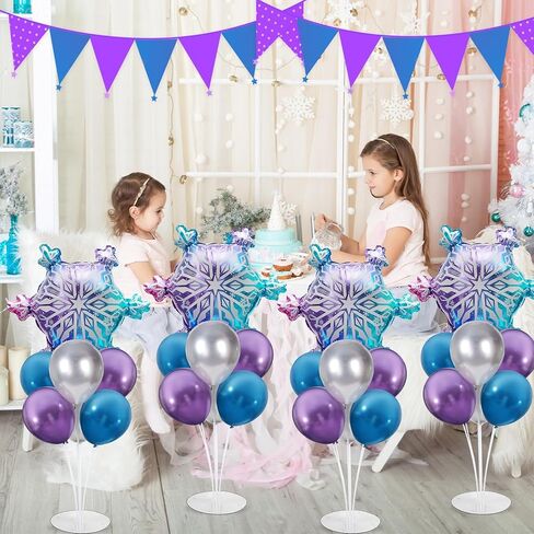 4 Sets Strawberry Party Balloons Stand Kit with Strawberry Foil Balloons Sweet Strawberry 1st Party Balloon Centerpiece for Tables for Girls Strawberry Birthday Baby Shower Decoration in Kuwait