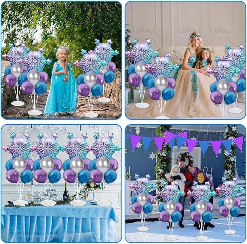 4 Sets Strawberry Party Balloons Stand Kit with Strawberry Foil Balloons Sweet Strawberry 1st Party Balloon Centerpiece for Tables for Girls Strawberry Birthday Baby Shower Decoration in Kuwait