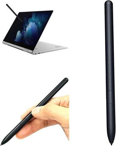 قلم Tab S7 S مع بديل بلوتوث لجهاز Samsung Galaxy Tab S7، S7Ultra، S7 Plus SM-T870، SM-T875، SM-T876B Stylus Pen (أسود) in Saudi Arabia