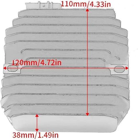 Motorcycle Voltage Regulator Rectifier Regulator Rectifier for CFMOTO CF500 CF800 Zforce 500 800 950 CF 500 1000 CF1000 0800-177000-10000 9DSV-151000-4000 in Saudi Arabia