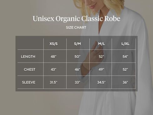 Coyuchi Organic Cotton Classic Robe Unisex | Lightweight Breathable Terry | Soft Absorbent Sustainable Bathrobe in Saudi Arabia