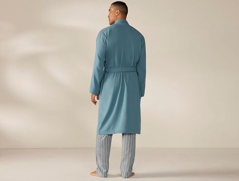Coyuchi Organic Cotton Classic Robe Unisex | Lightweight Breathable Terry | Soft Absorbent Sustainable Bathrobe in Saudi Arabia