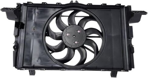 Radiator Cooling Fan Assembly OEM # 1494179-00-A Compatible with Tesla Model Y 2021-2023 & Model 3 2020-2023 in Saudi Arabia