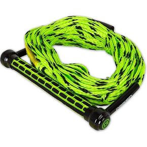 O'Brien 2 Section Wakeboard Water Ski Rope,Green