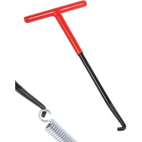 Motorcycle Exhaust Spring Puller Tool,Car Accessories T Handle Exhaust Spring Hooks Puller with Rubber Coating,Exhaust Pipe Spring Installed Puller Hooks for Motorcycle Dirt Bike