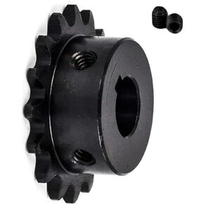 Jeremywell #35 Roller Chain Sprocket B Type 5/8" Bore Hardened 16 Tooth