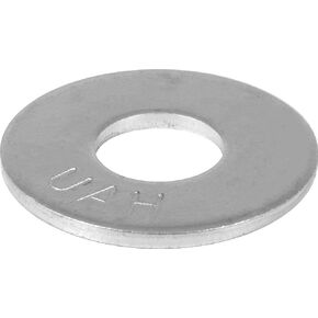 The Hillman Group 270052 Zinc Hillman USS Flat Washer 3/16 Plated Steel 100 Piece/Box, 3/16 Inch