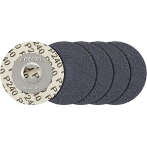 Dremel Max Life 60 Grit Sanding Discs for Rotary Tools, 3-Pieces (EZ411HP)