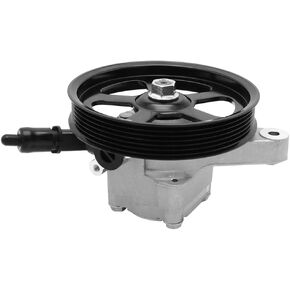 Power Steering Pump 21-5442 with Pulley Compatible With 2005-2008 Honda Pilot 3.5L 2005-2010 Honda Odyssey 3.5L 2003-2006 Acura MDX 3.5L 2007-2013 Acura MDX 3.7L