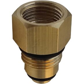 LS Swap Power Steering Pump Line Fitting To 3/8" Flare Lines M16-1.5 to 5/8-18 Fit with Gen 3 and Gen 4 LS Corvette, Camaro, GTO, CTSV LS1 LSX LS3 Vortec Truck 5.3L 4.8L 5.7L 6.0L LQ4