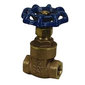 PROFLO PFT300J 1-1/2" Non Rising Stem Gate Valve - Not for Potable Water Use