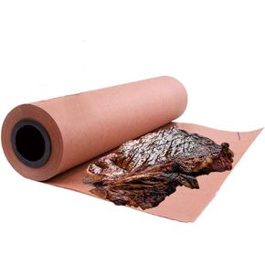 Pink barbecue packaging paper Roll - 18" x 75' - Food Grade BBQ Peach Butcher Paper for Smoking Meat
