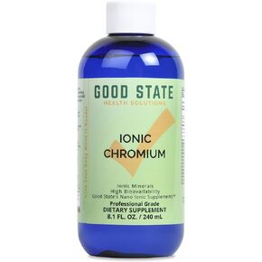 Good State Liquid Ionic Chromium (96 servings at 600 mcg - 8 fl oz)