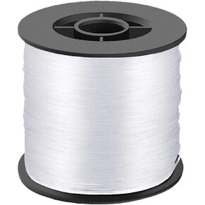 200 Meters Fishing Line, 0.8mm 57LB Clear Fishing Line Monofilament Nylon Fishing Line Invisible Hanging Wire Thickened Nylon Thread for Fishing, Hanging, Crafts