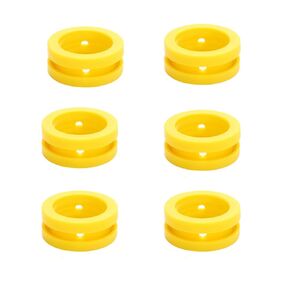 CO2 Cylinder Sealing Gaskets 6Pcs，O Rings with CO2 Pink Cylinder Gaskets Compatible from Duo/Terra/Art.